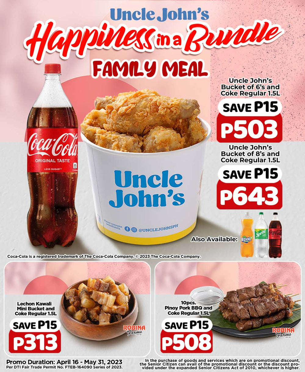  Promos – Uncle John's PH Illustration 